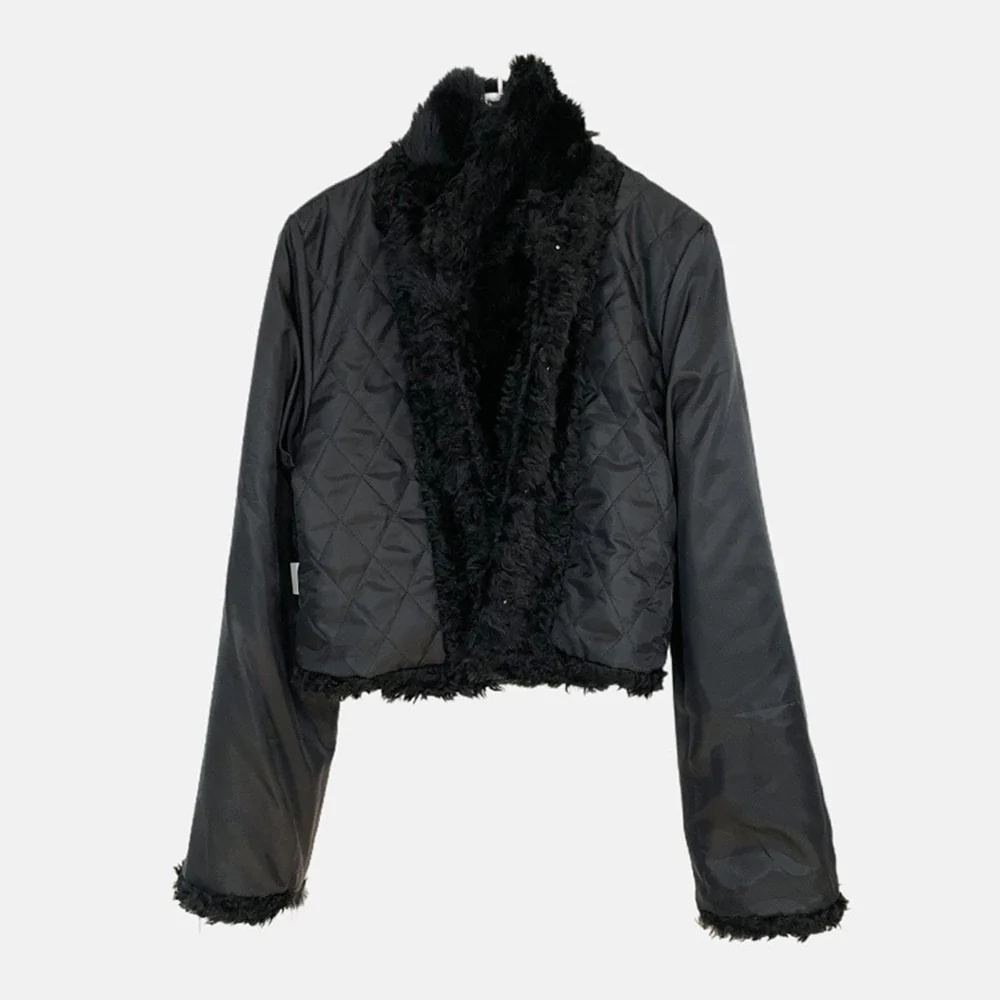 Faux Fur Cropped Jacket J6 - Image 19