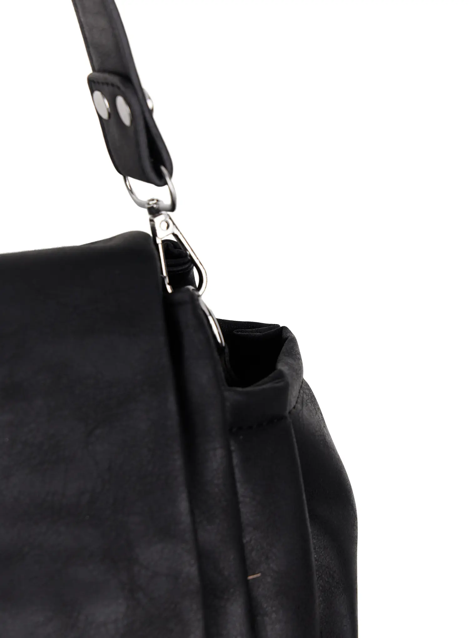 Faux Leather Buckle Shoulder Bag CM520 - Image 11