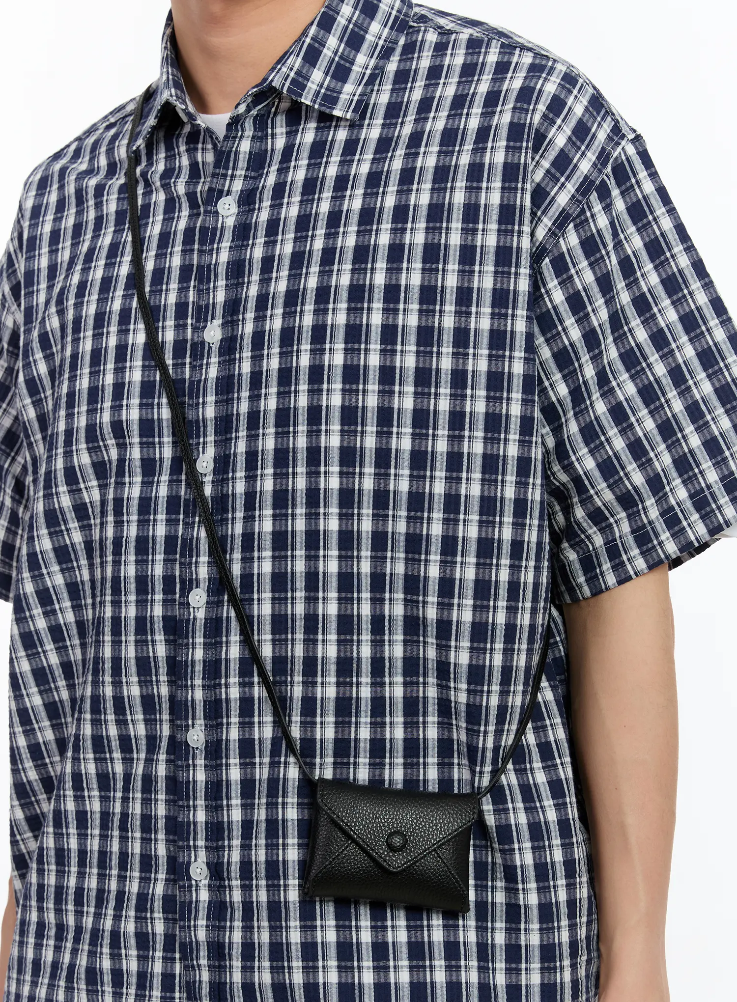 Faux Leather Crossbody Micro Bag IA508 - Image 2