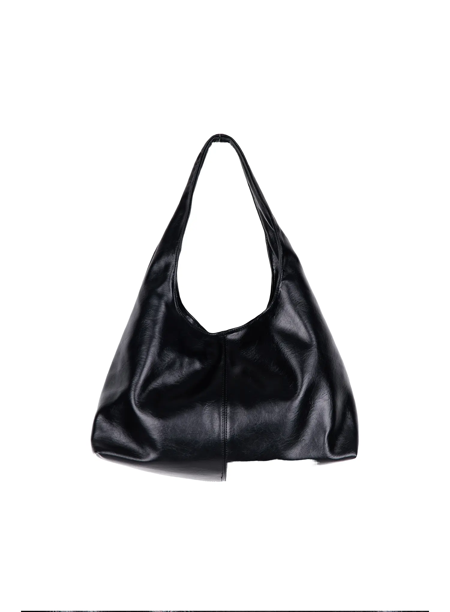 Faux Leather Eyelet Shoulder Bag CU502 - Image 6