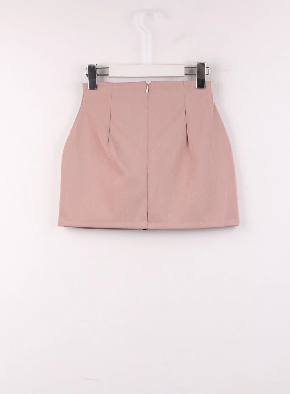 Faux Leather Mini Skirt IJ430 - Image 9