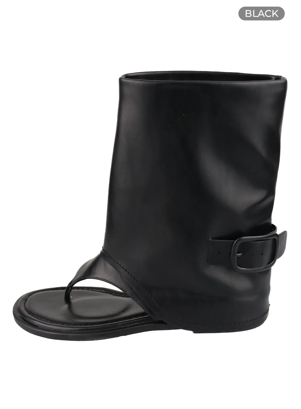 Faux Leather Sandal Boots CM422 - Image 7