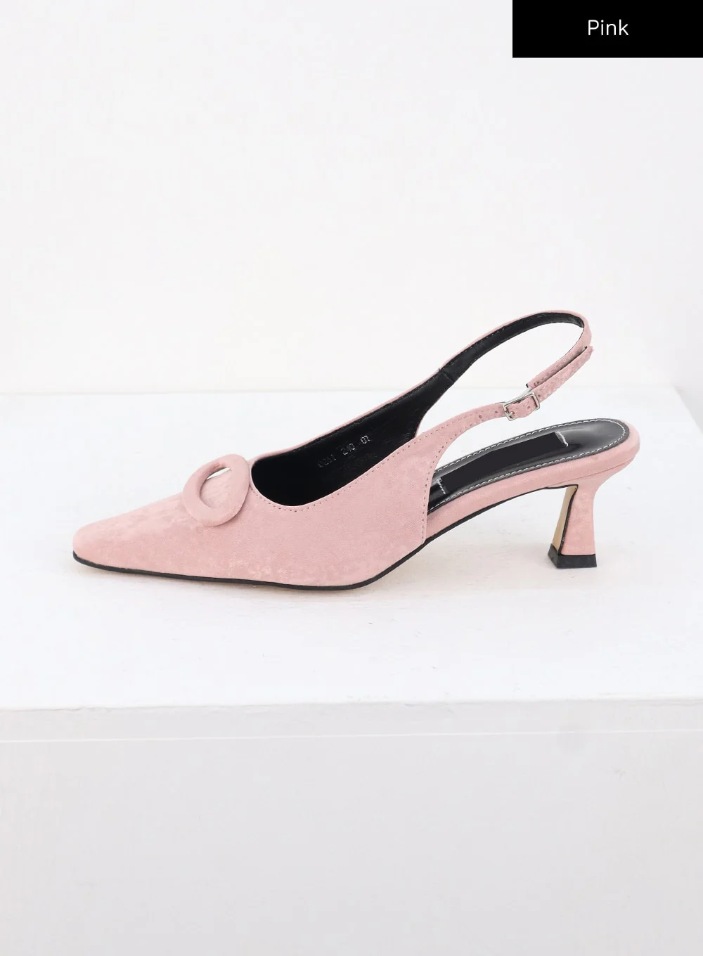 Faux Leather Slingback Heels CS303 - Image 9