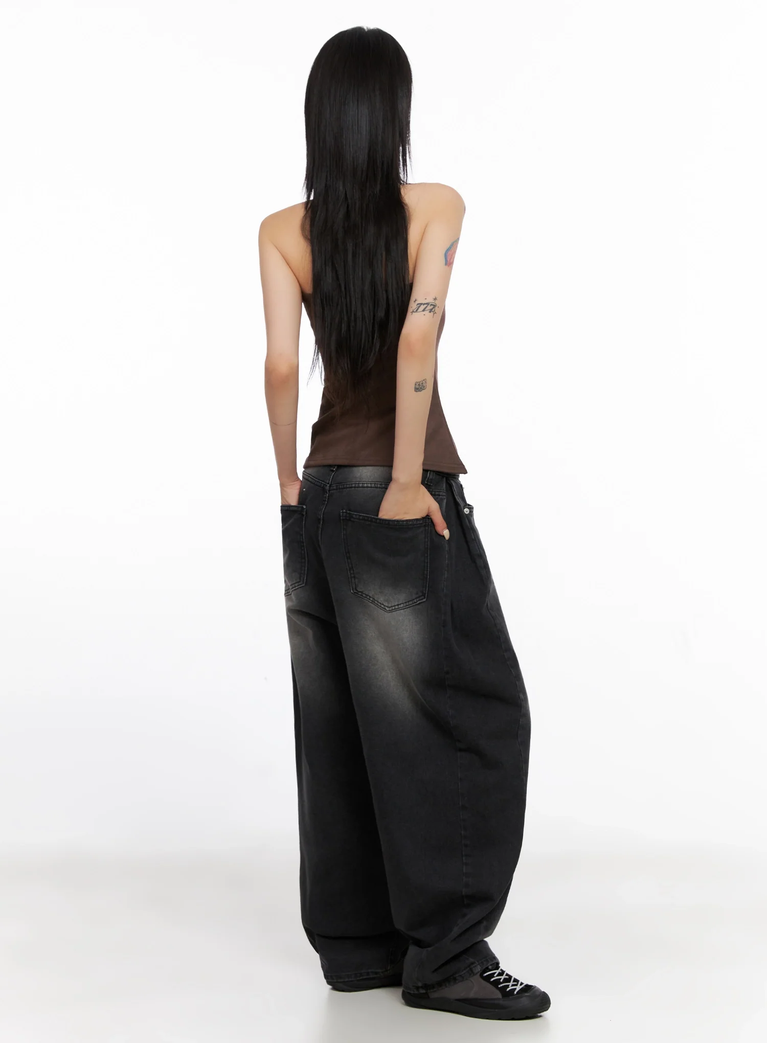 Faux Suede Tube Top IS508 - Image 10