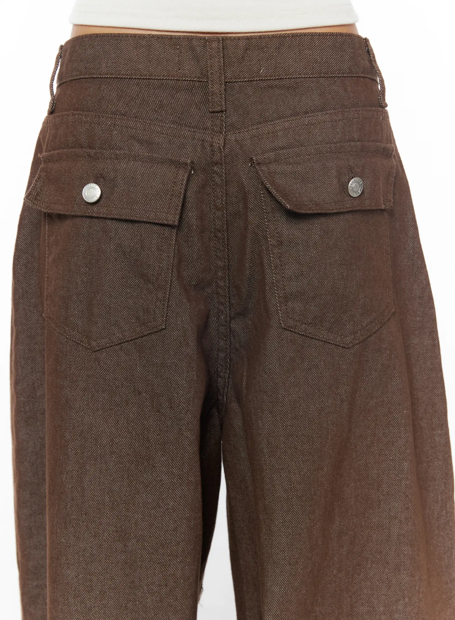 Fay Back Pocket Baggy Jeans CU502 - Image 5