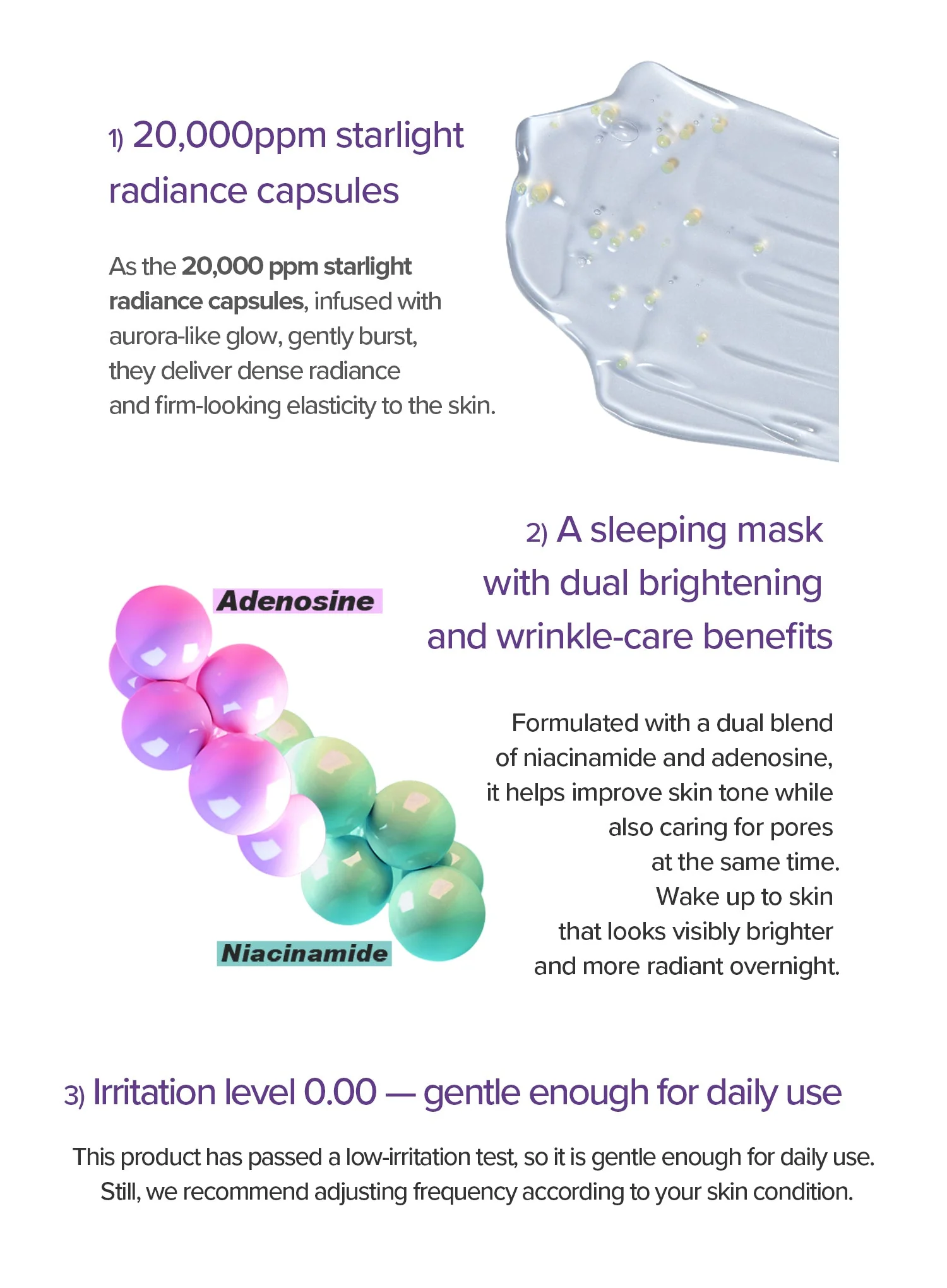 Finlande Aurora Night Glow Mask (60g) - Image 5