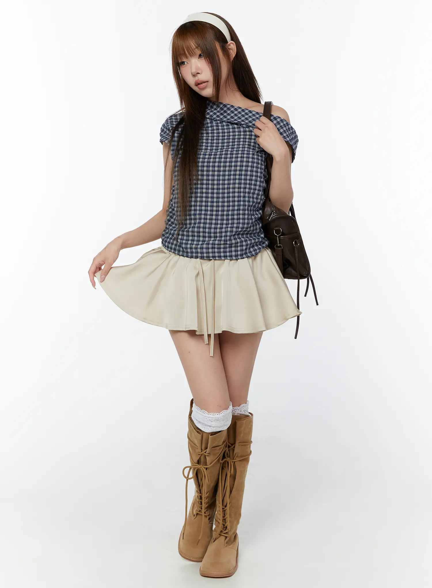Flare Mini Skirt CY519 - Image 2
