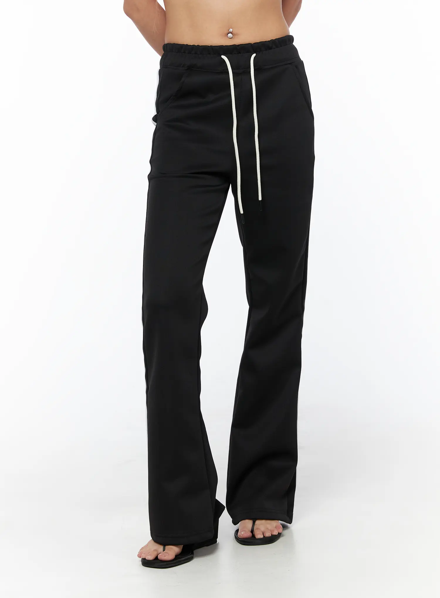 Flared Striped Track Pants CU524 - Image 10