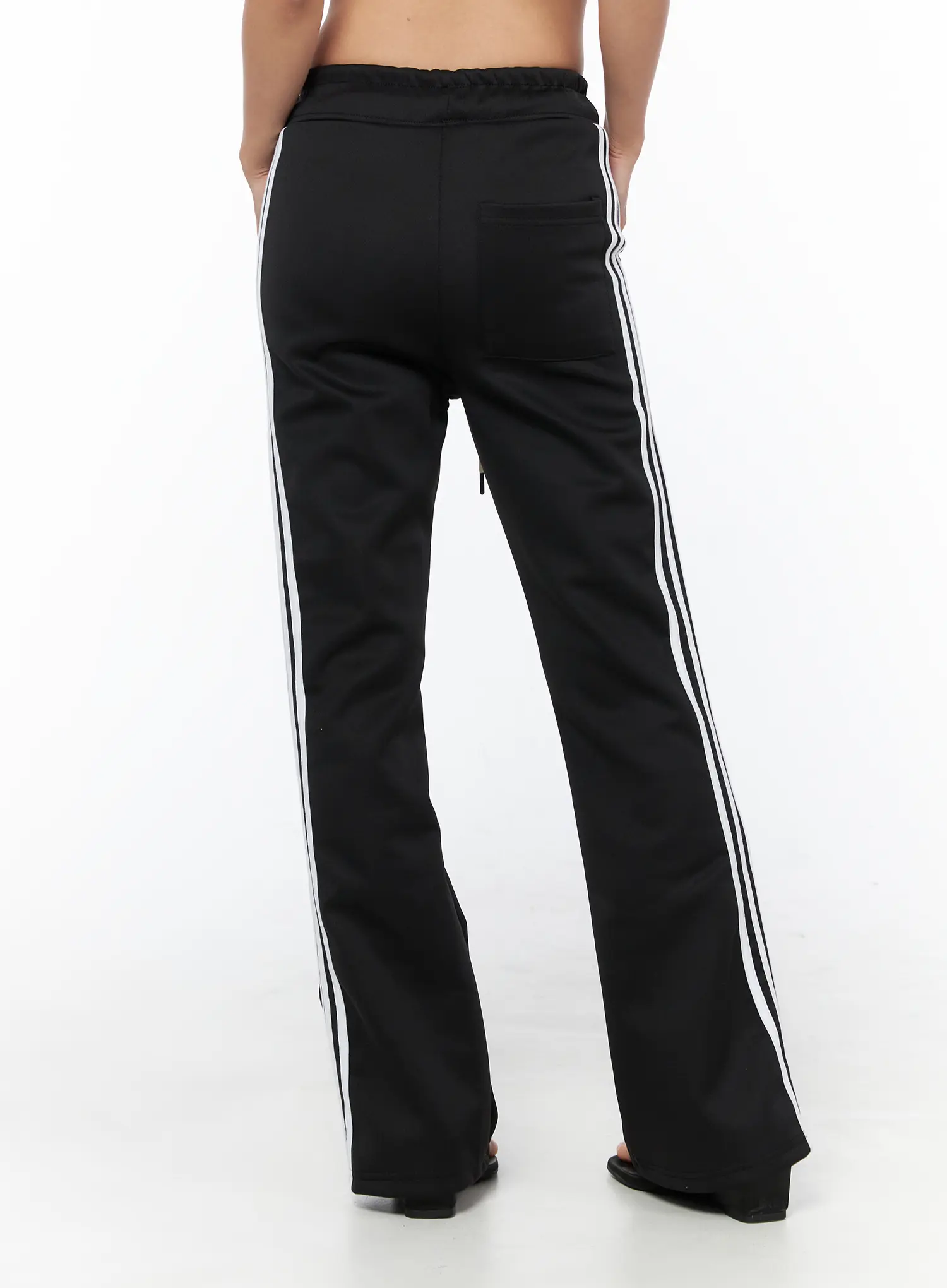 Flared Striped Track Pants CU524 - Image 4