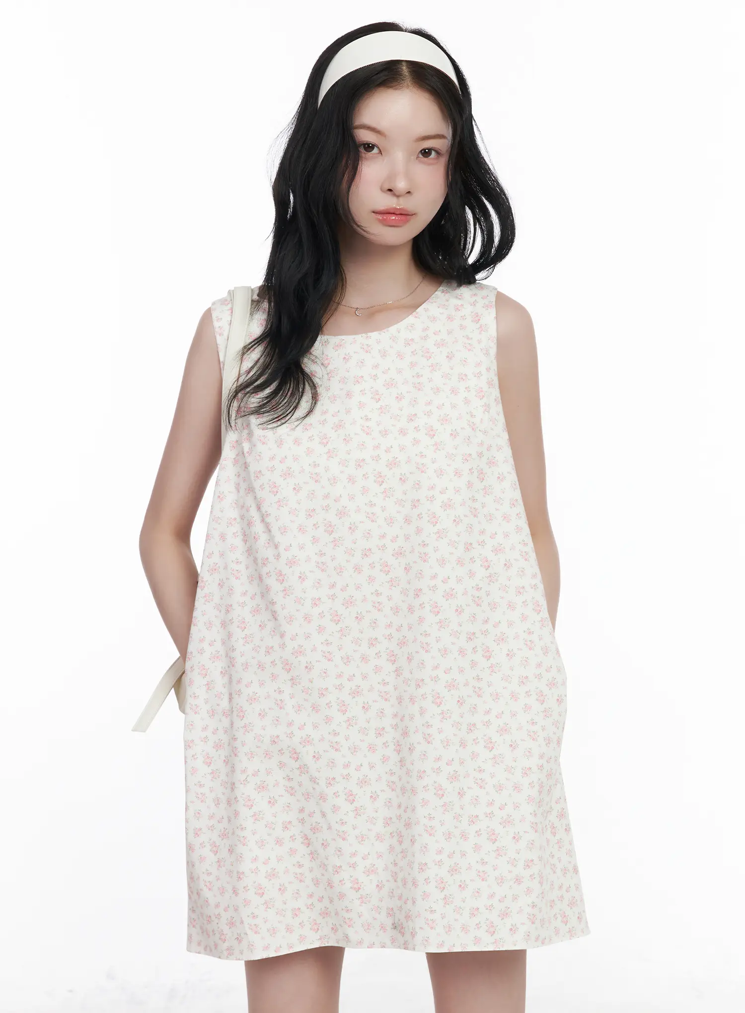 Floral A-Line Mini Dress CA509