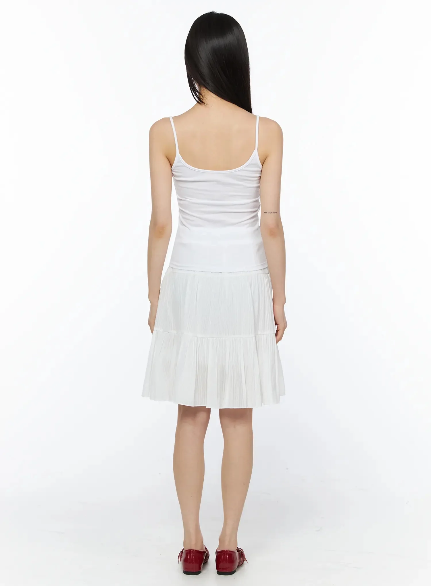 Floral Embroidered Sleeveless Top IY525 - Image 11