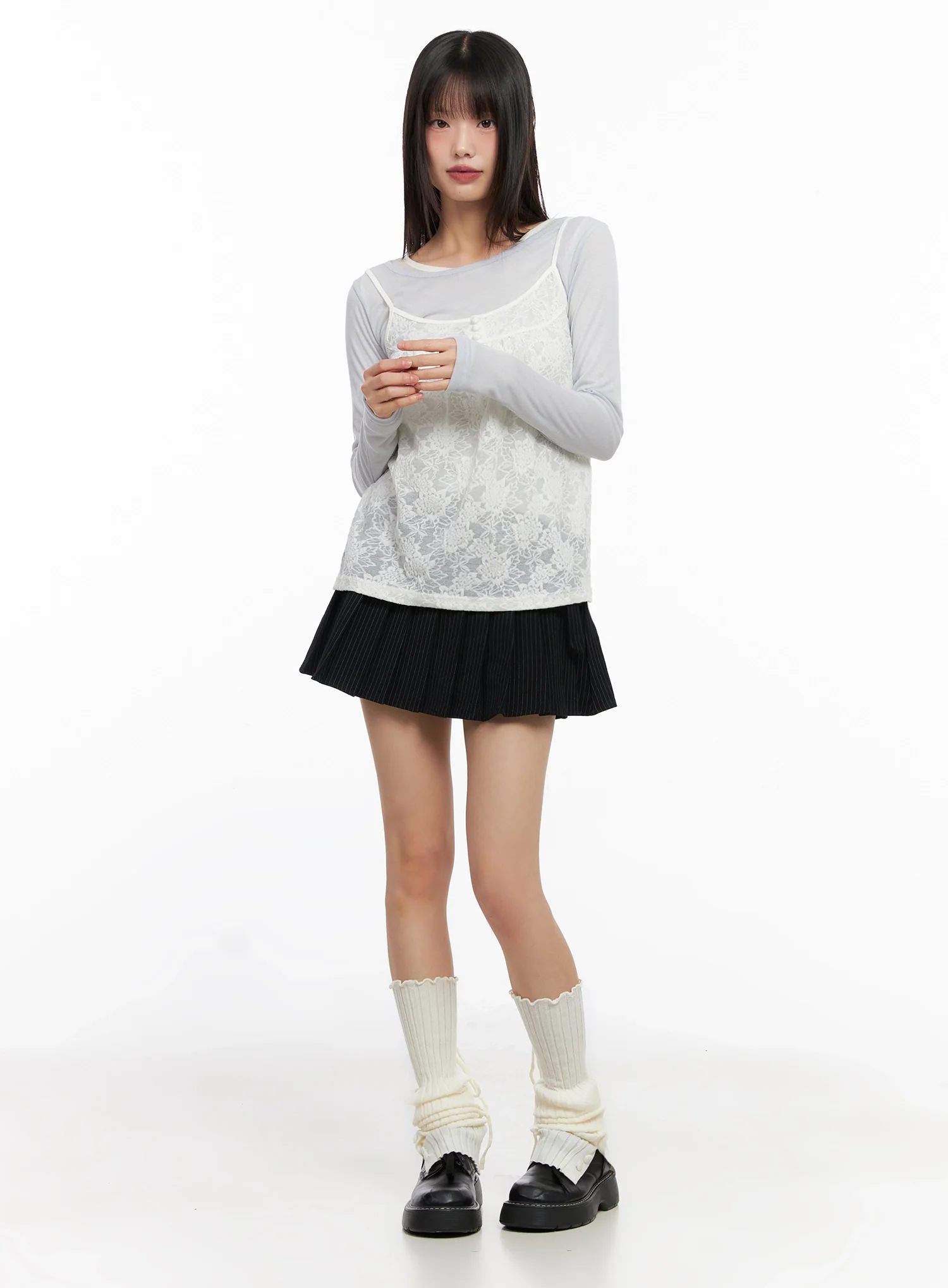 Floral Lace Camisole IN503 - Image 9
