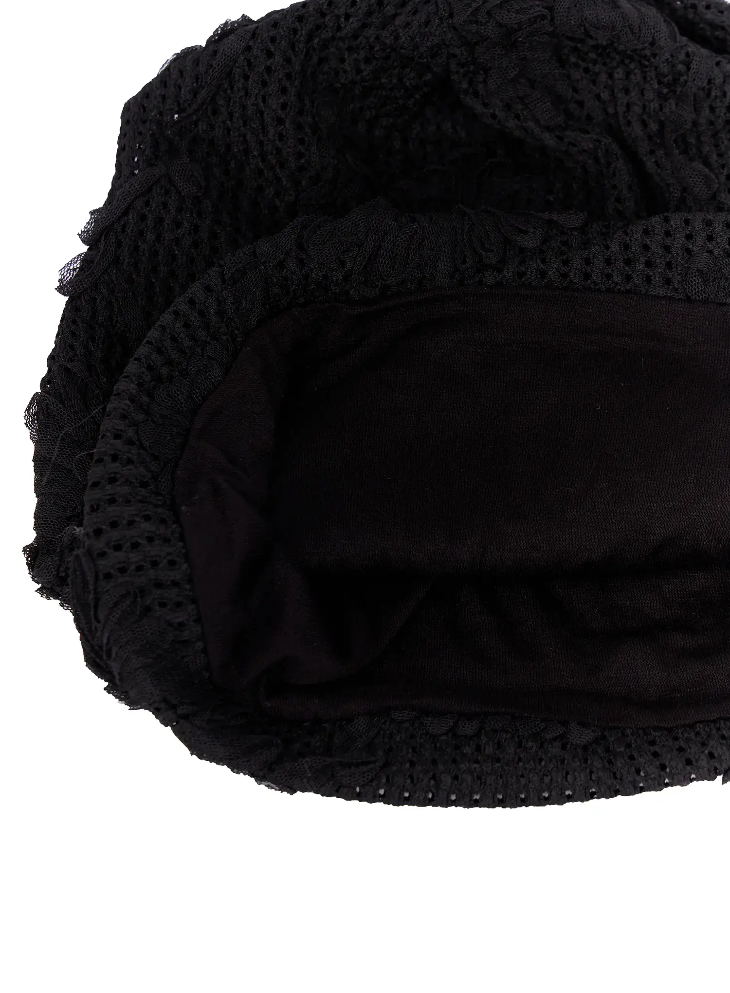 Floral Mesh Knit Beanie IA523 - Image 10