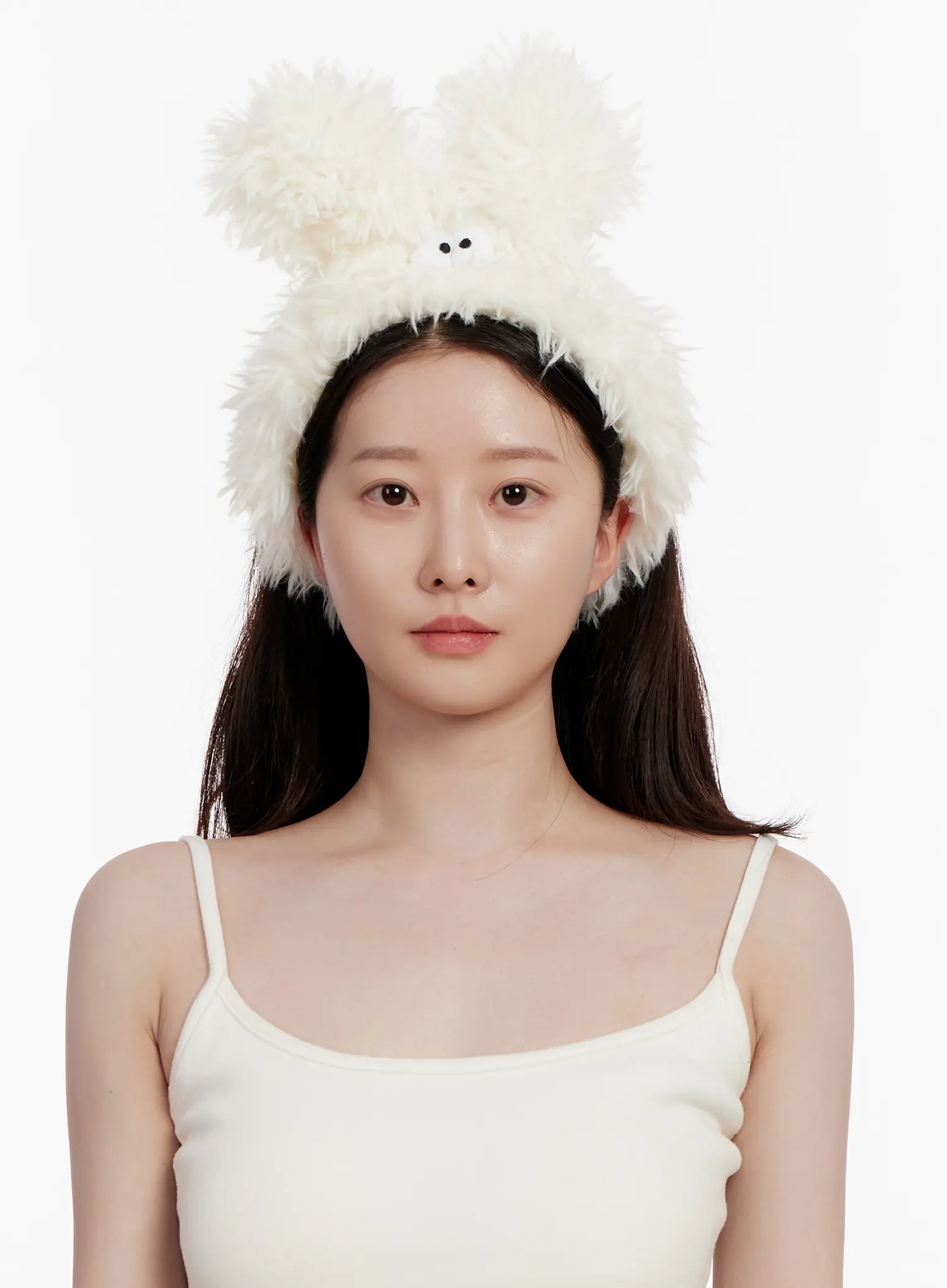 Fluffy Bunny Headband IM527 - Image 2