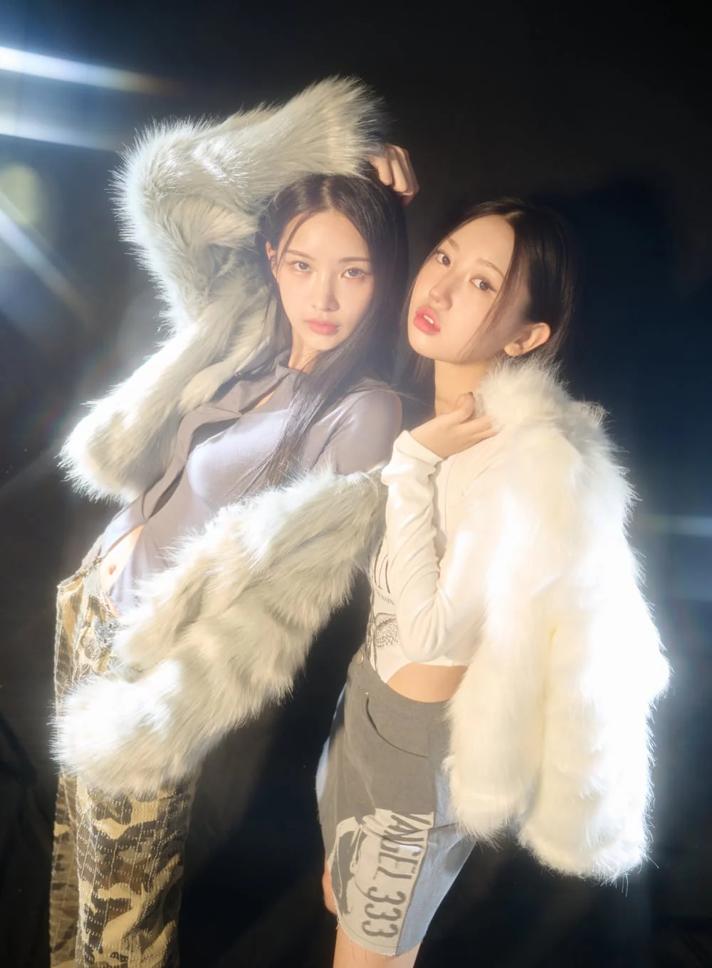 Fluffy Fur Jacket IO12 - Image 2