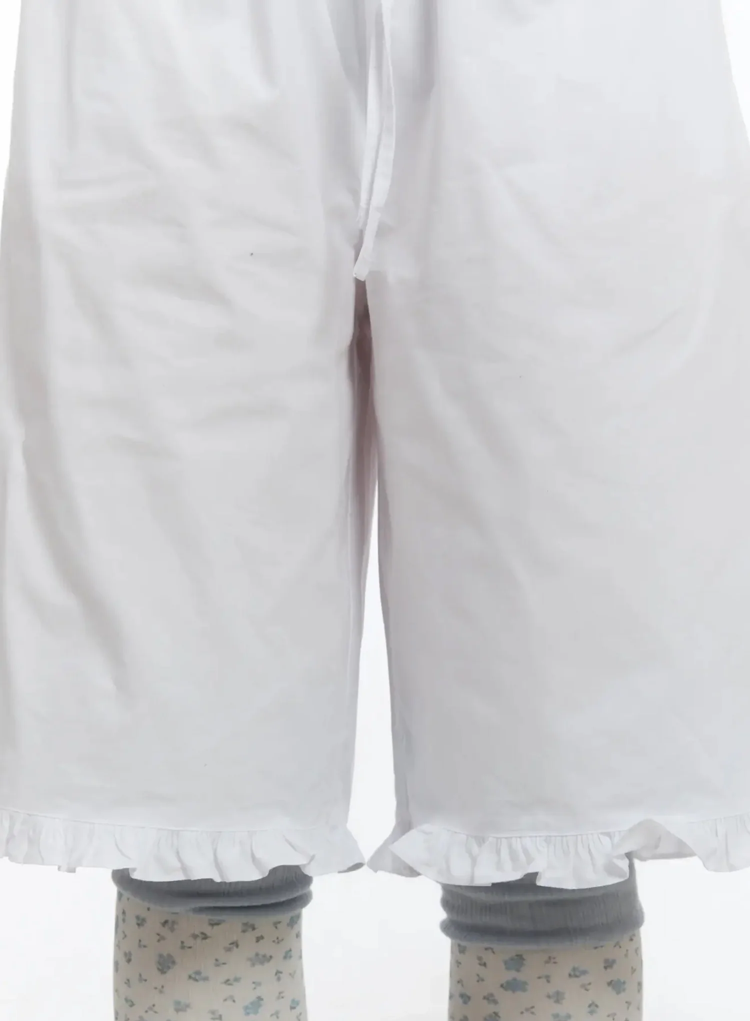 Frilled Cotton Shorts IM509 - Image 7