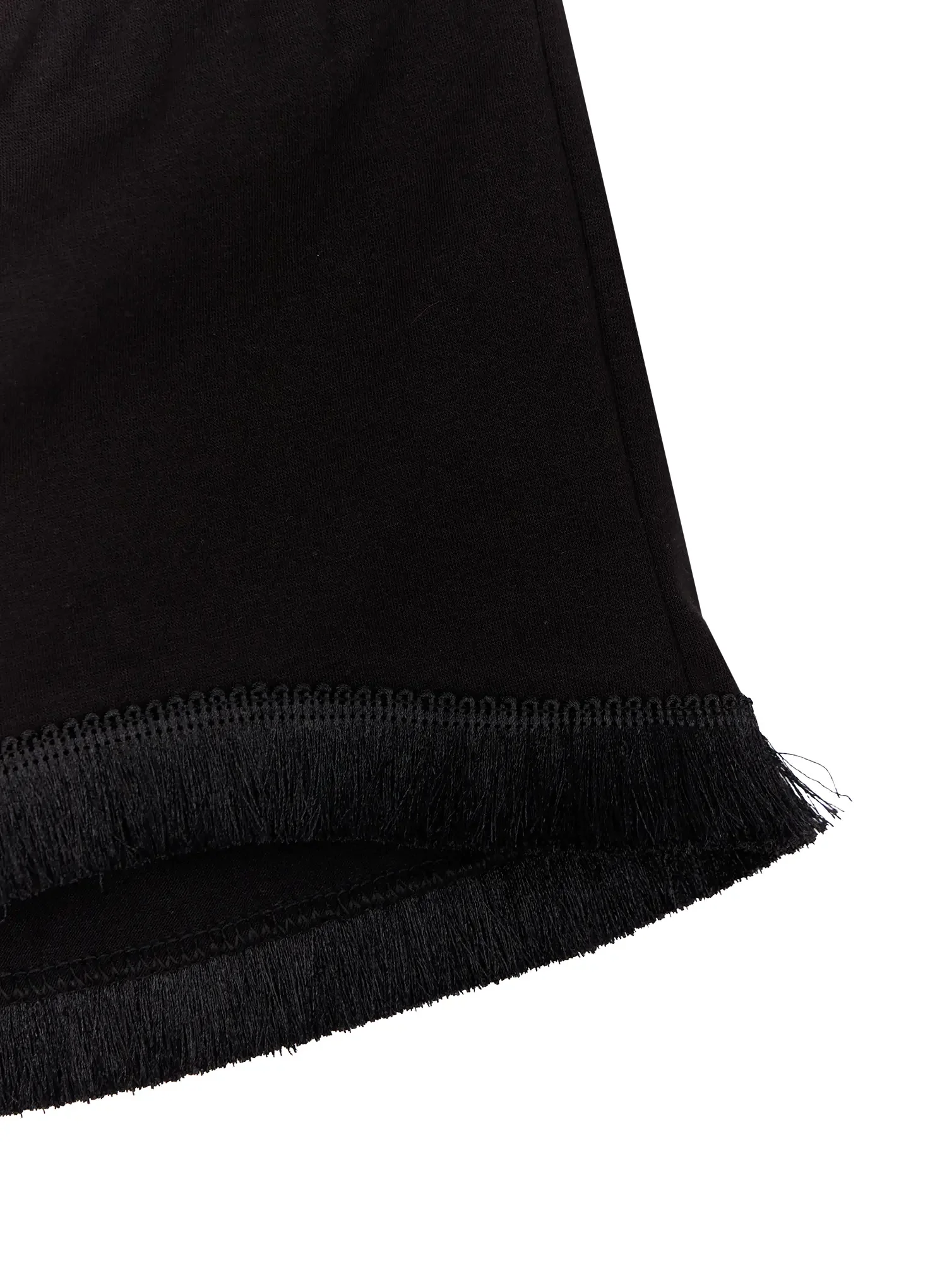 Fringe Trim Shorts IY501 - Image 17