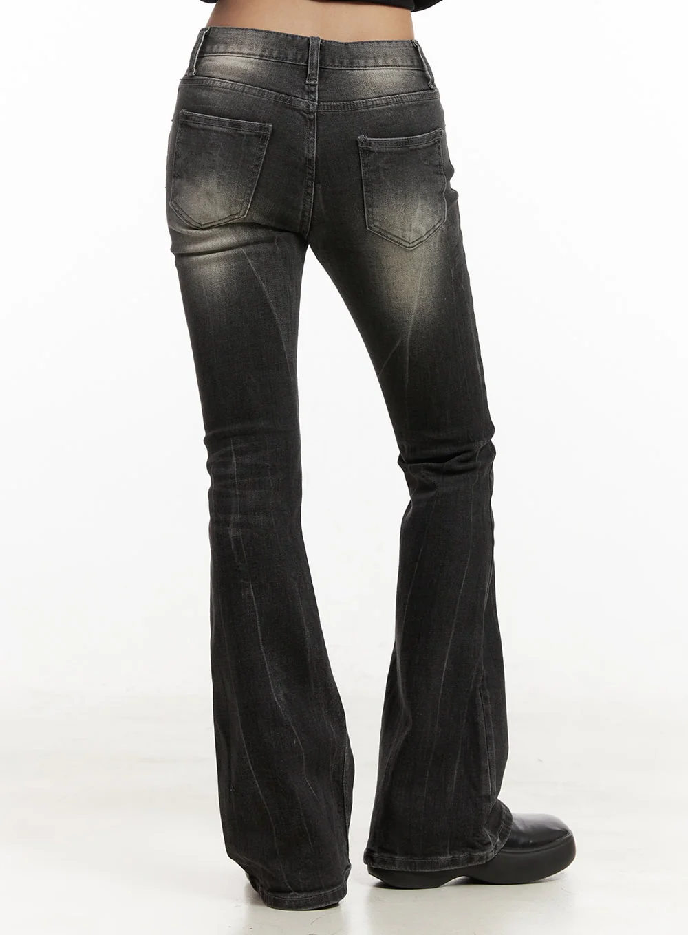 Georgina Low-Rise Flared Jeans CJ507 - Image 6