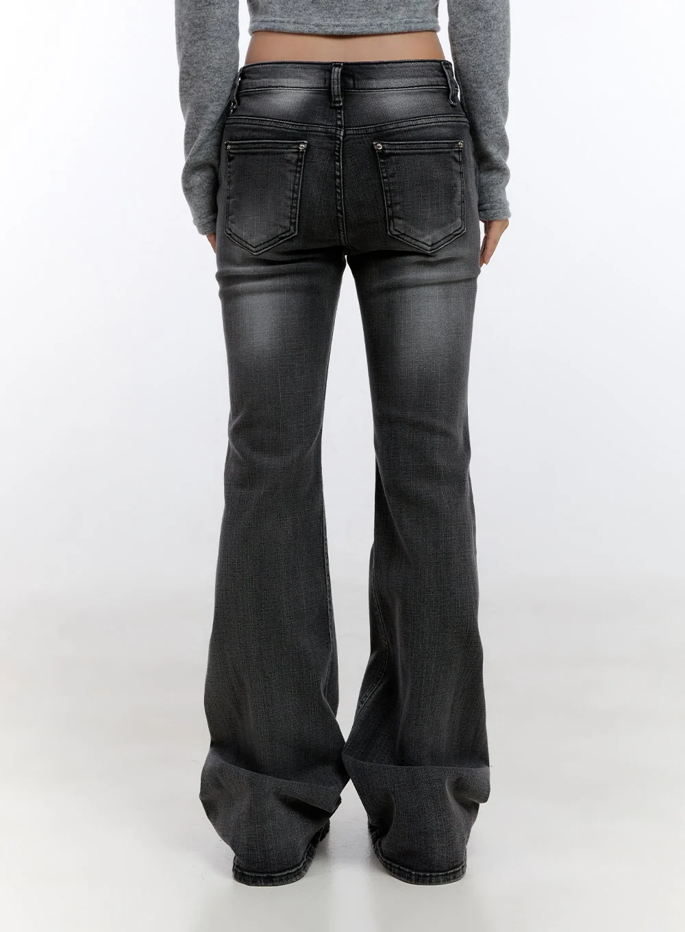 Gianna Faded Flared Jeans CO422 - Image 5