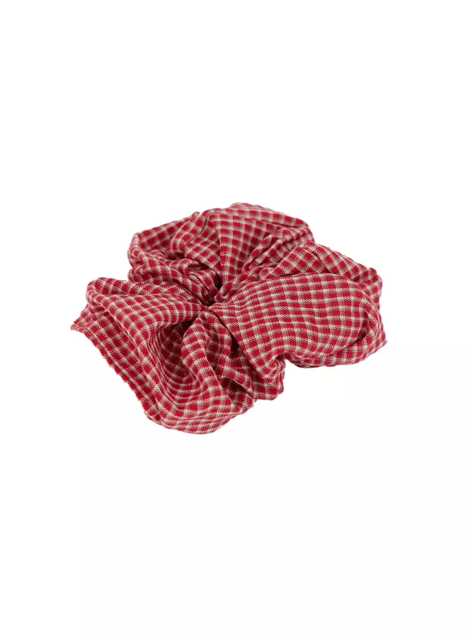 Gingham Scrunchie IN503 - Image 9