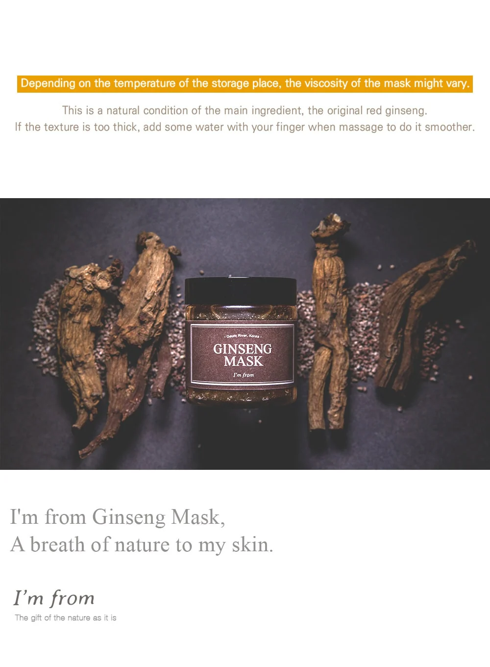Ginseng Mask (120g) - Image 6