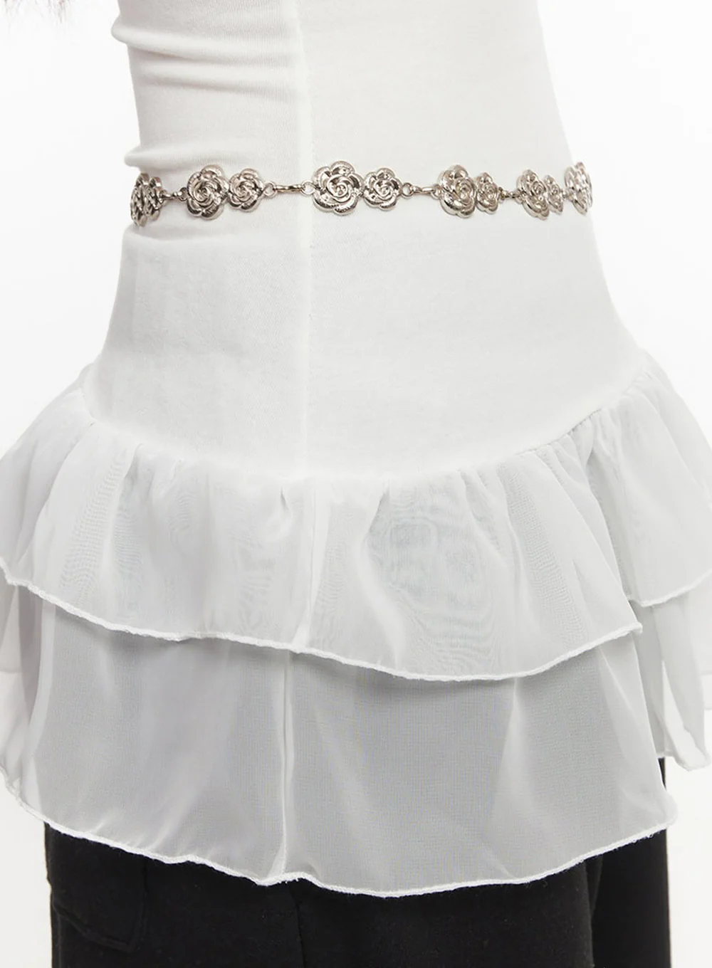Glam Rose Chain Belt IA524 - Image 4