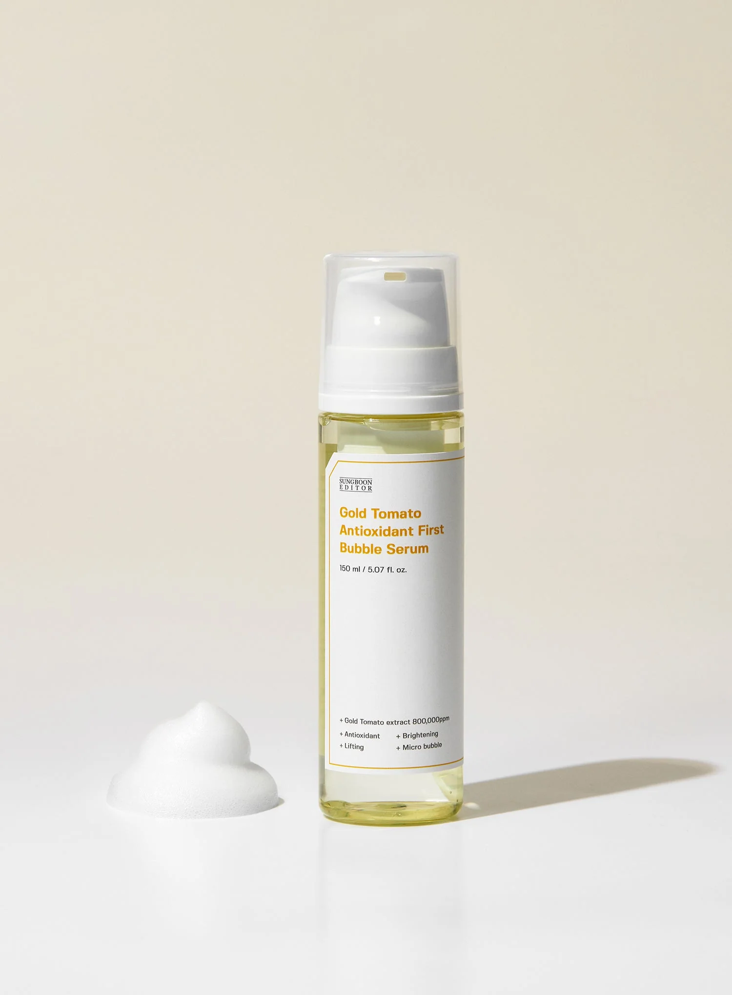 Gold Tomato Antioxidant First Bubble Serum (150ml) - Image 2