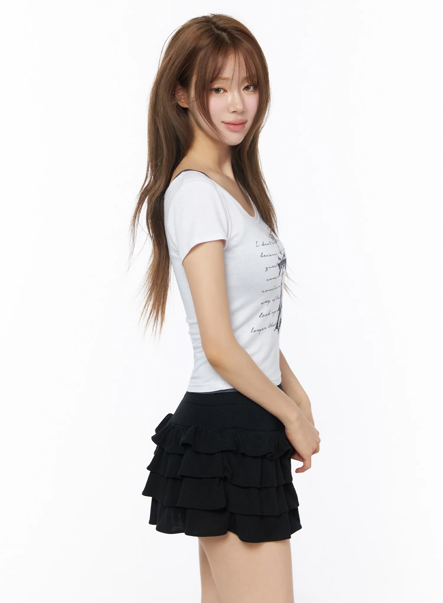 Gothic Cross Slim Fit Top IU525 - Image 9