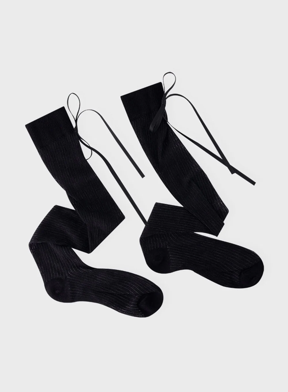Grace Back Ribbon Socks IA521 - Image 5
