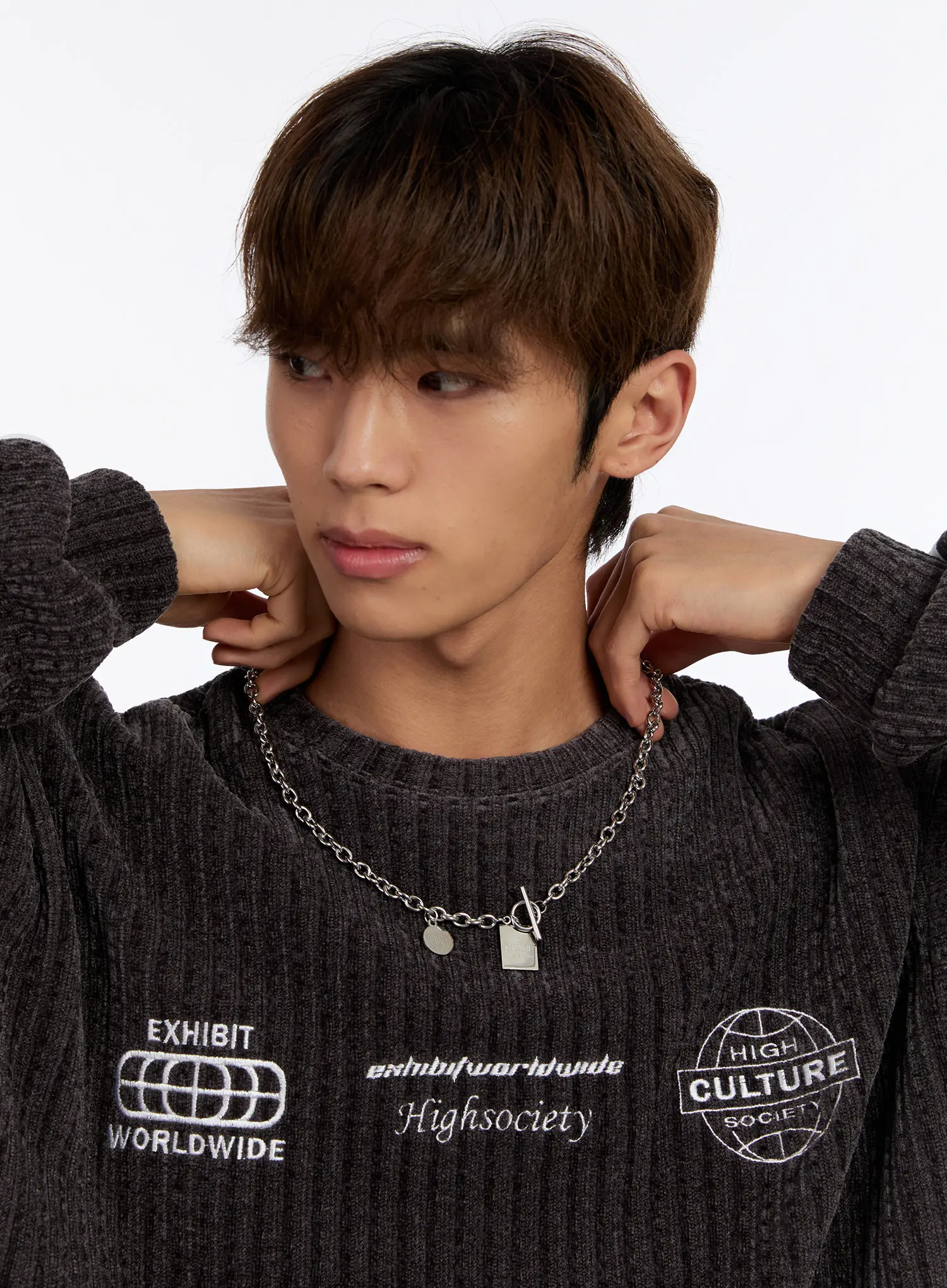 Grace Chain Necklace IN524 - Image 2