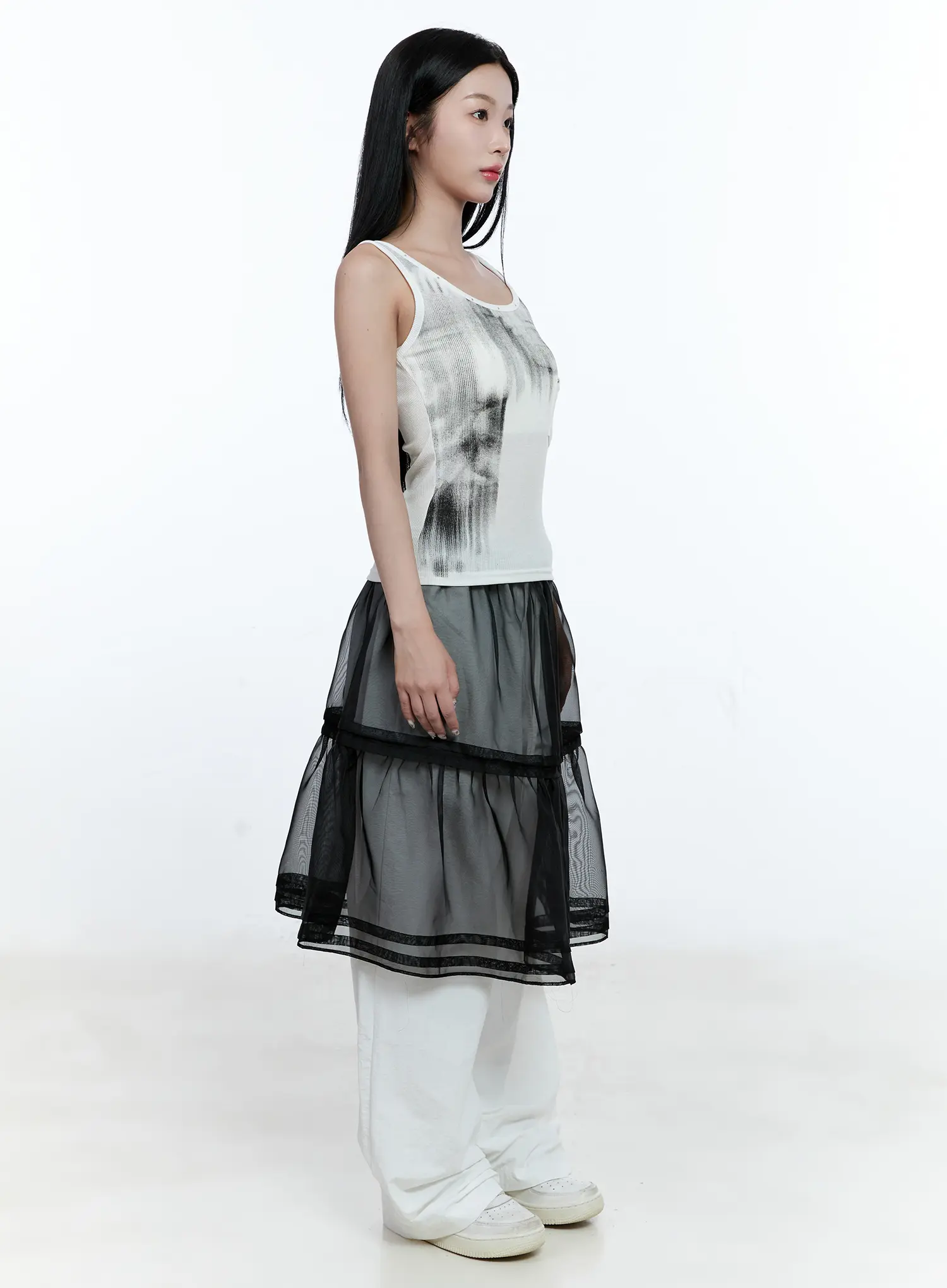 Gradient Ribbed Tank Top CG507 - Image 4