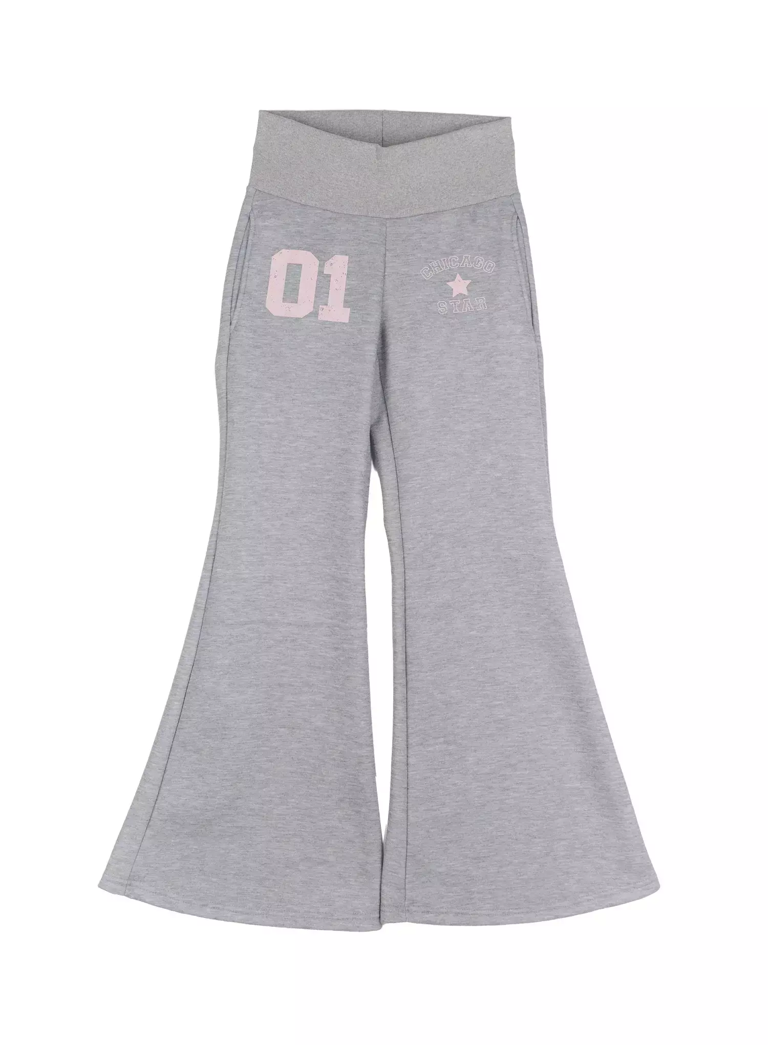 Graphic Bootcut Pants IN528 - Image 15