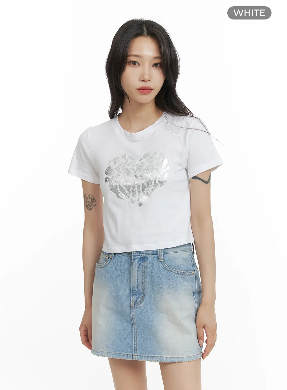 Graphic Crop Tee CM426 - Image 6
