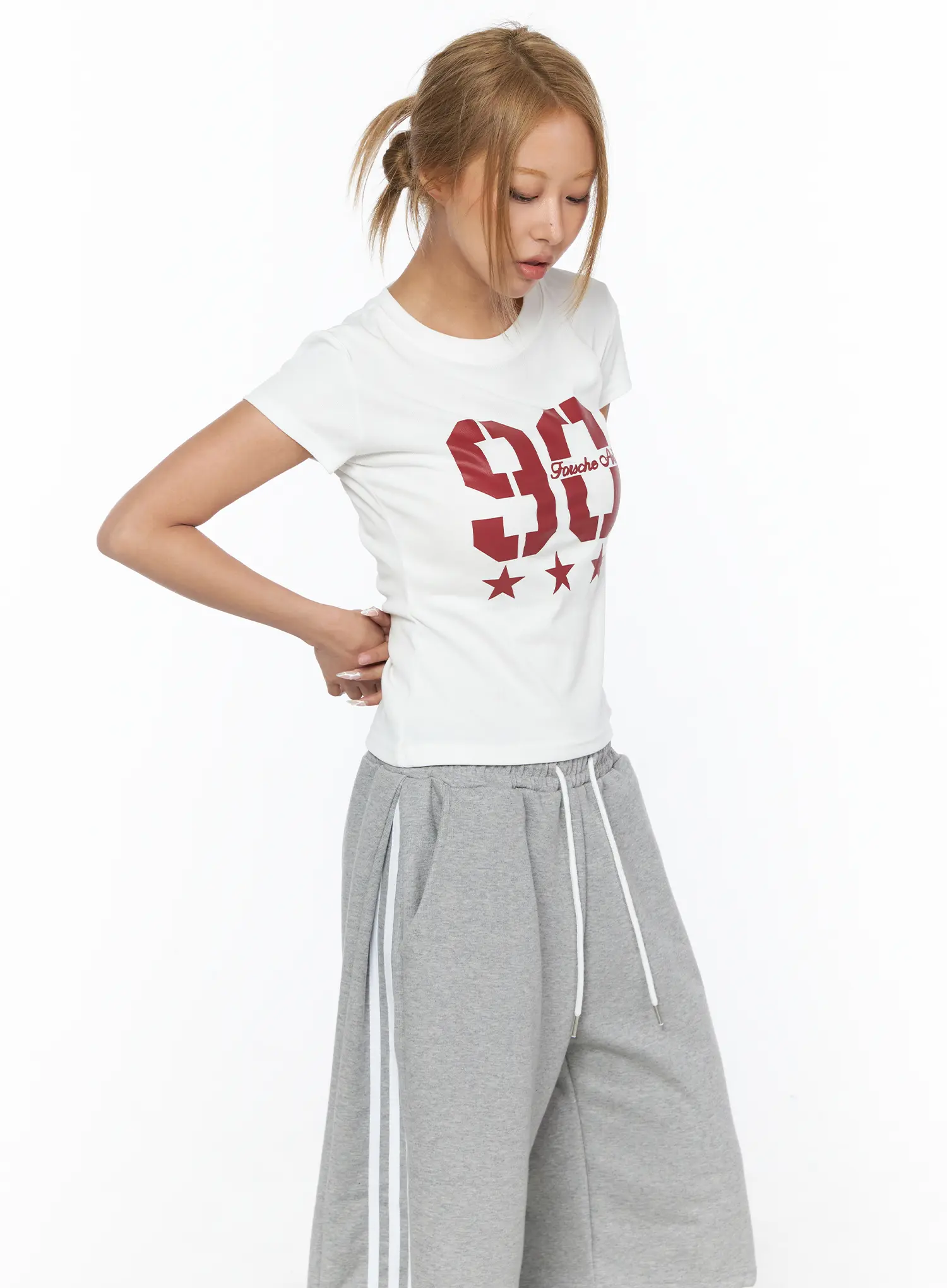 Graphic Crop Tee CU523