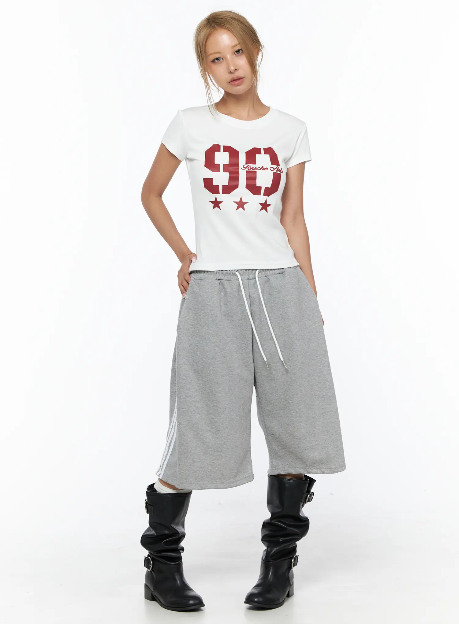 Graphic Crop Tee CU523 - Image 3