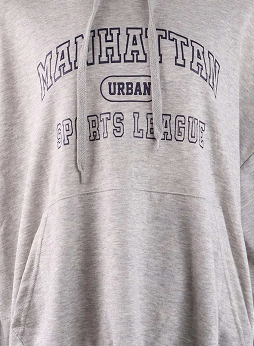 Graphic Lettering Oversized Hoodie IF408 - Image 2