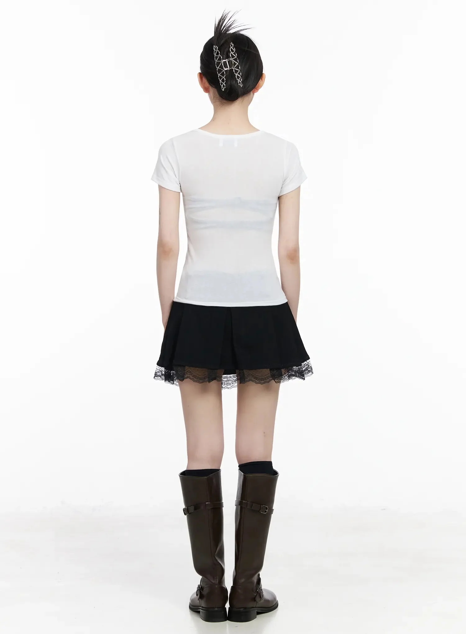 Graphic Numbered Tee IU512 - Image 5