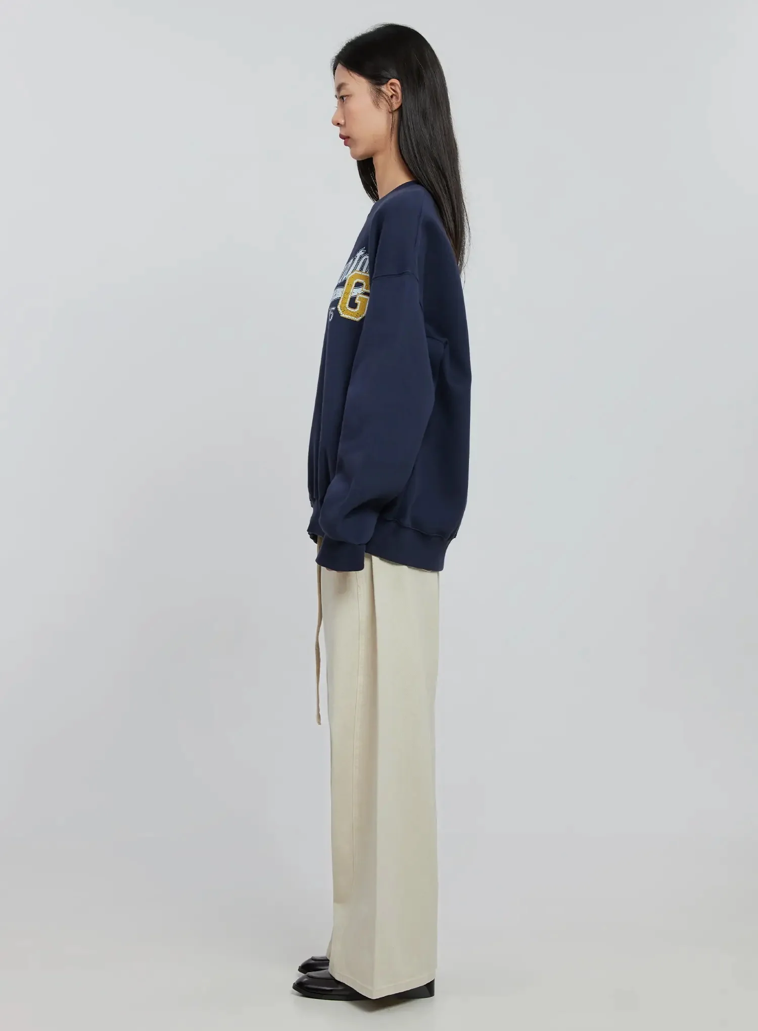 Graphic Oversized Crewneck IO530 - Image 9
