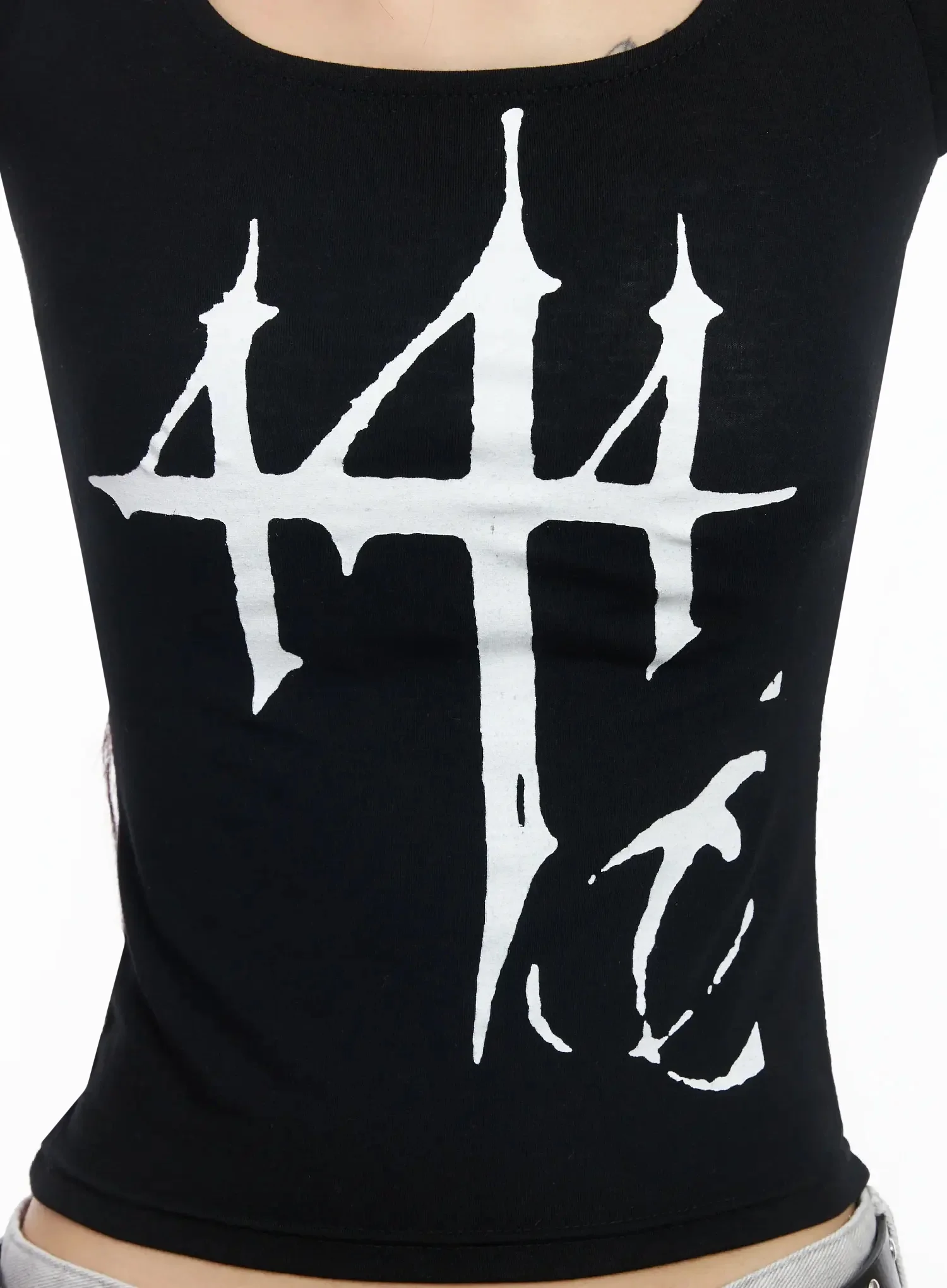 Graphic Print Slim Long Sleeve Tee IA508 - Image 18
