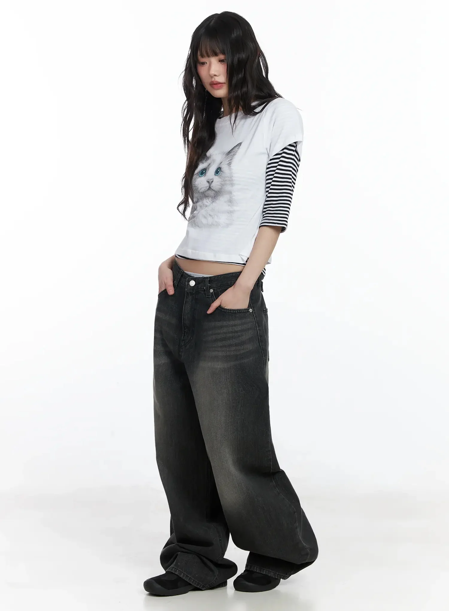 Graphic Print Tee IF505 - Image 12