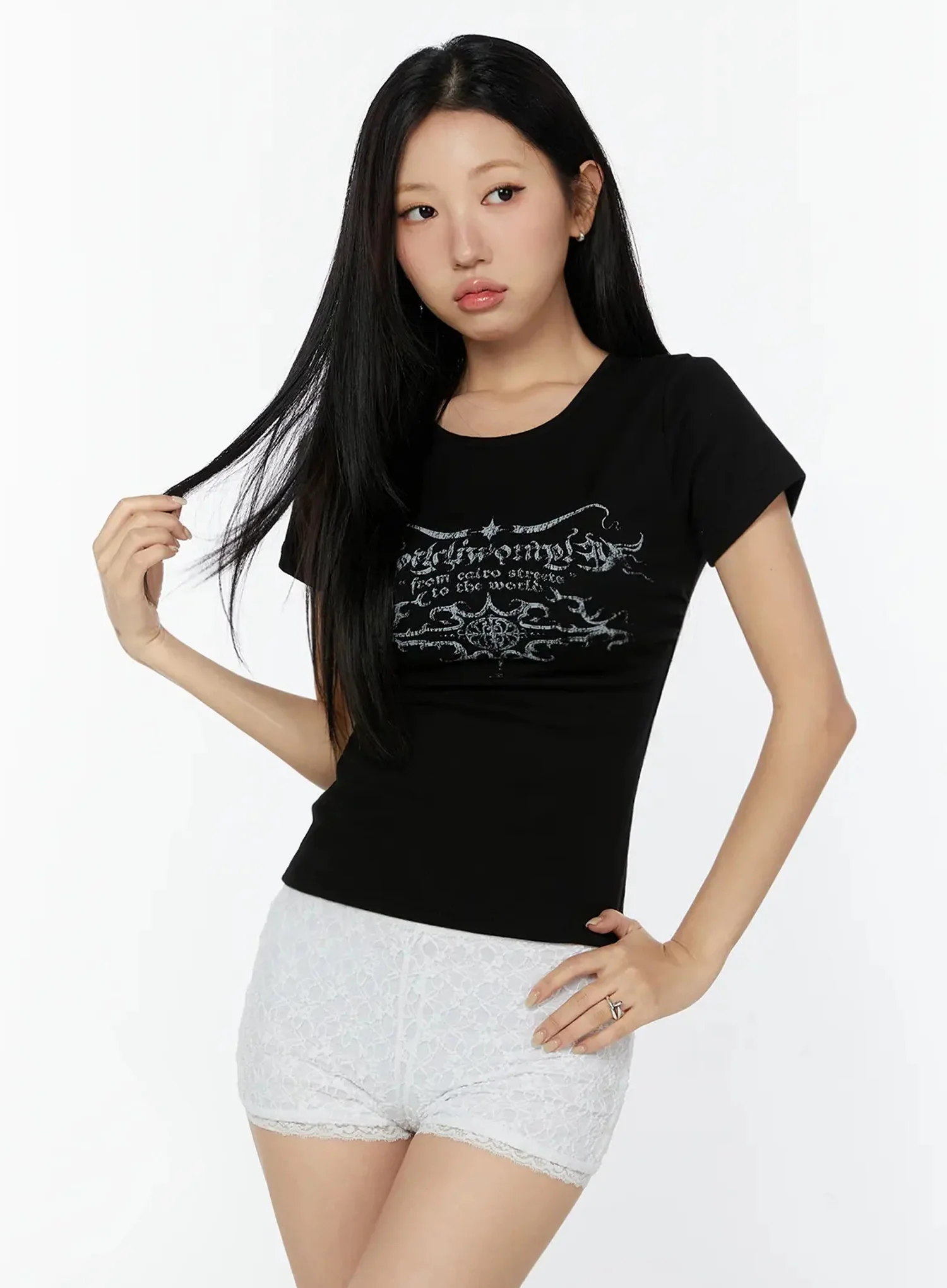 Graphic Short Sleeve Tee IU524 - Image 7