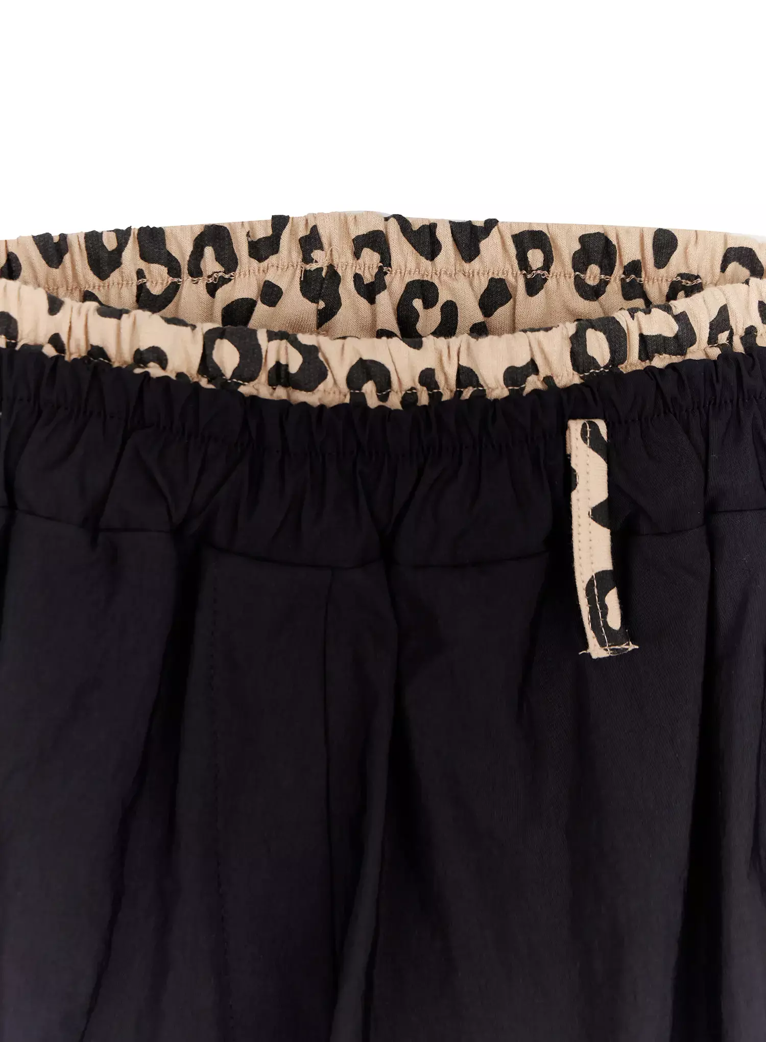 Graphic Trim Wide-Leg Pants IY511 - Image 15