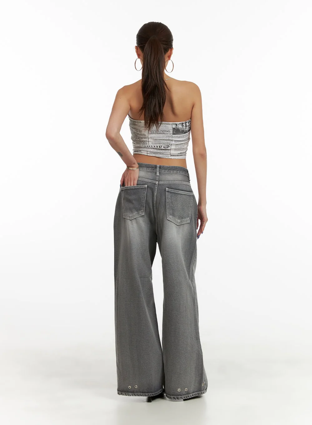 Graphic Tube Top CY431 - Image 3