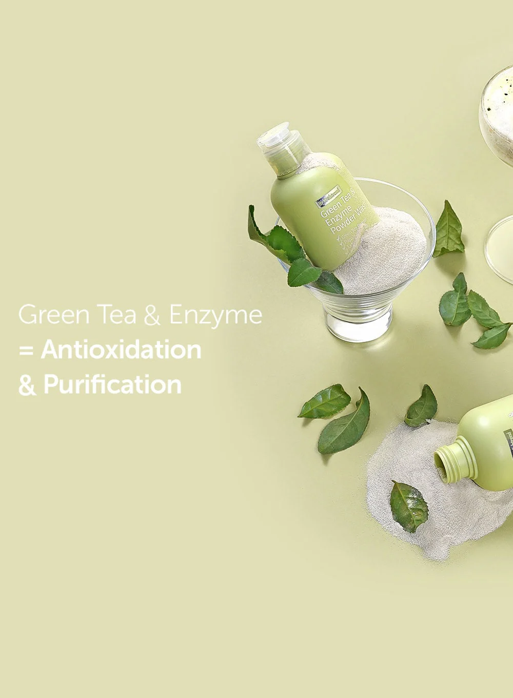 Green Tea & Enzyme Powder Wash (110g) - Image 4