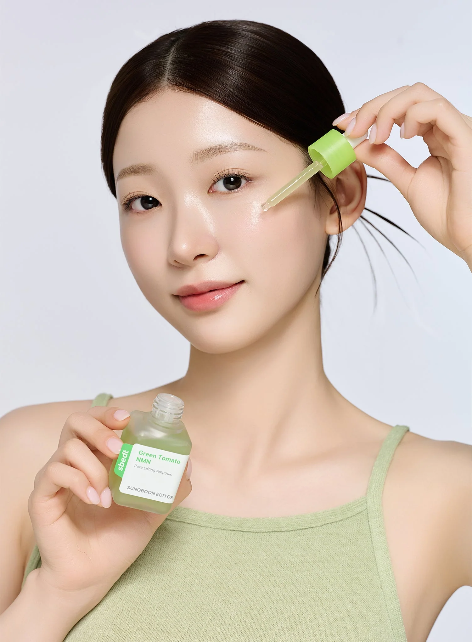Green Tomato NMN Pore Minimizing Ampoule (40ml) - Image 2