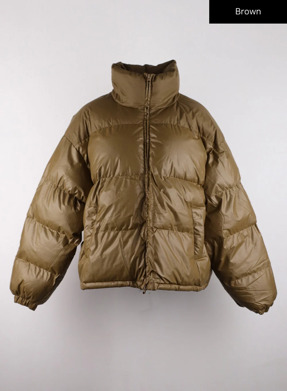 Half Neck Puffer Jacket (UNISEX) CD308 - Image 11
