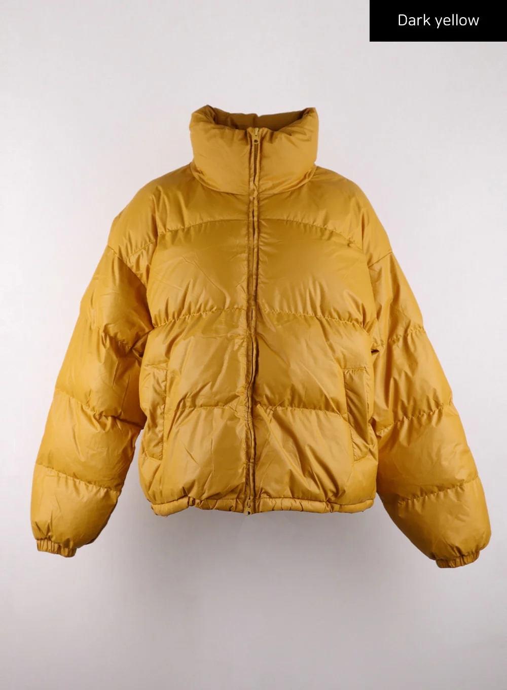 Half Neck Puffer Jacket (UNISEX) CD308 - Image 9