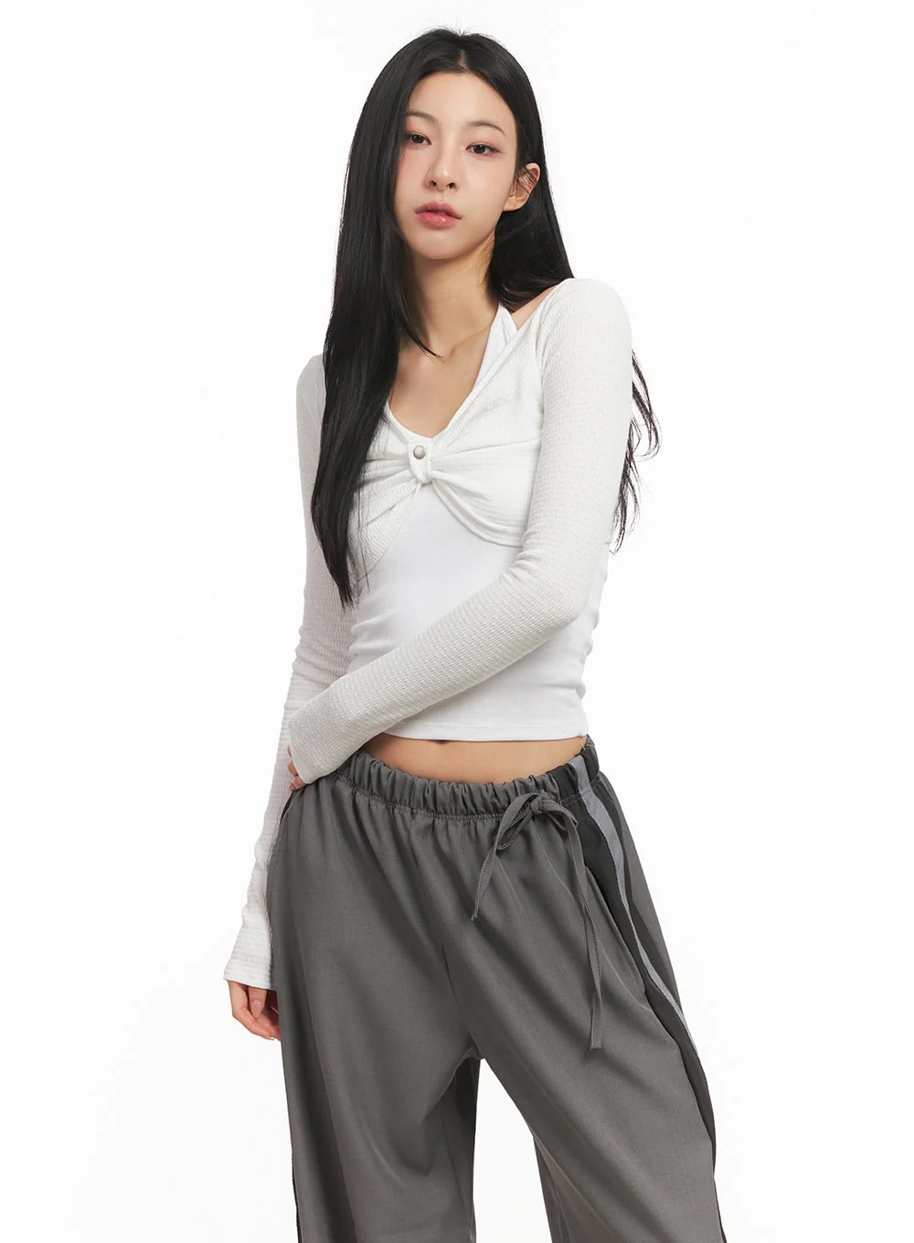 Halter-Neck Crop Tank Top CM503 - Image 11