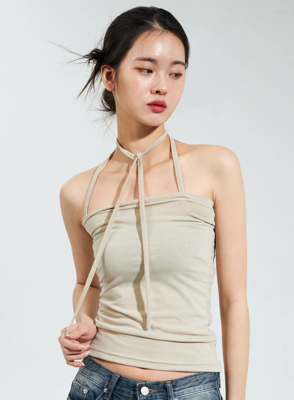 Halter Neck Top IY322
