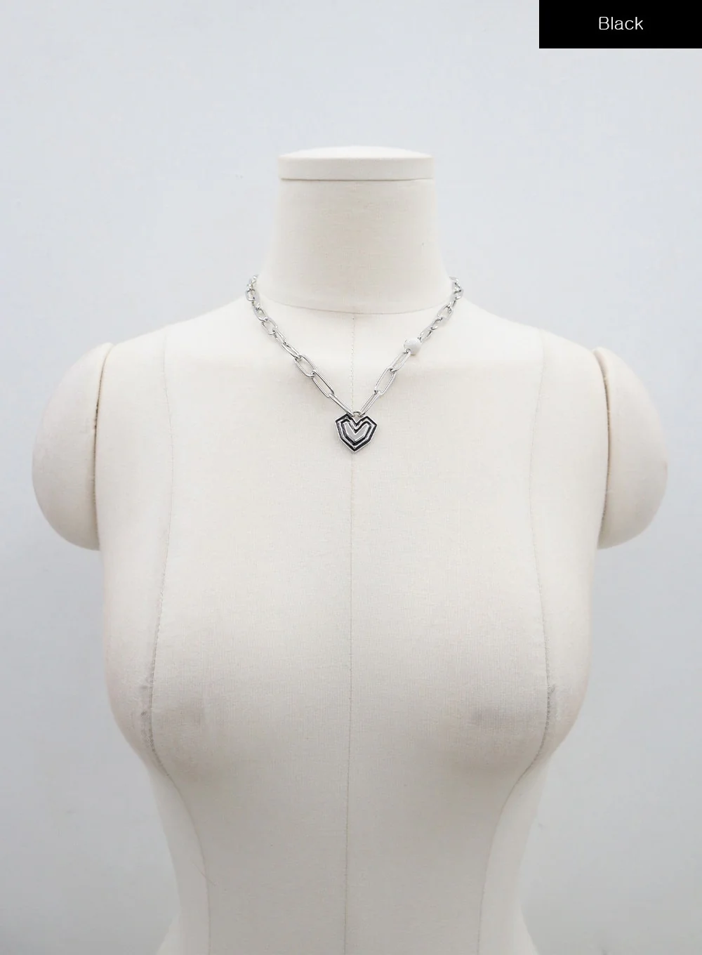 Heart Chain Necklace BJ320 - Image 12